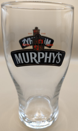 Murphy's Irish Stout 2010 pint glass