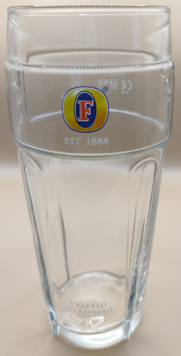 Fosters Band pint glass
