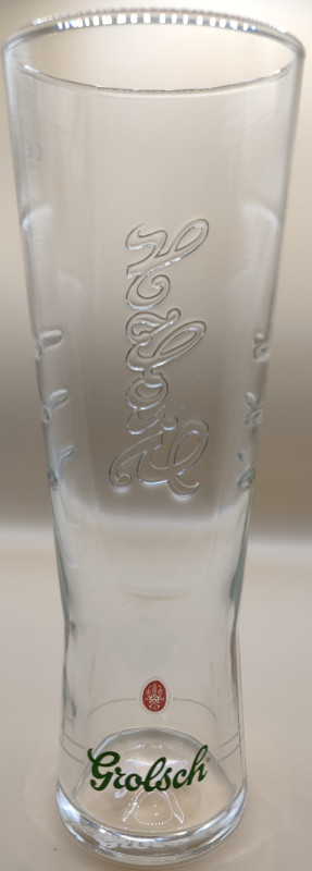 Grolsch 2011 pint glass glass