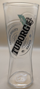 Tuborg 2016 pint glass glass