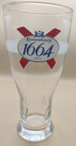 Kronenbourg 1664 2013 pint glass