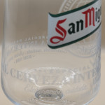 San Miguel Chalice glass
