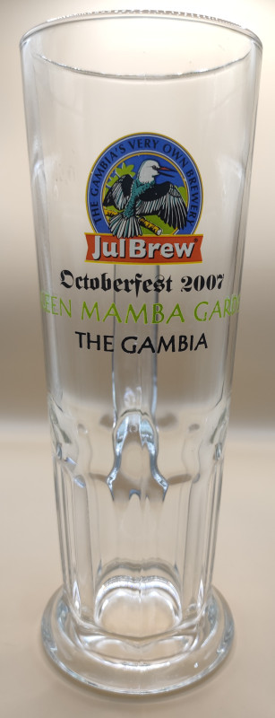 Julbrew Octoberfest 2007 Tankard glass