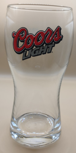 Coors Light 2006 pint glass