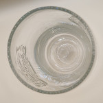 Stella Artois embossed pint glass glass