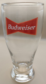 Budweiser 1997 Pint Glass glass