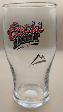 Coors 2003 pint glass
