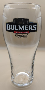 Bulmers 2006 pint glass glass
