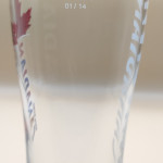Molson Canadian Pint Glass glass