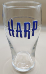 Harp Lager 2012 glass