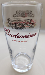 Budweiser King of Beers 2003 pint glass glass