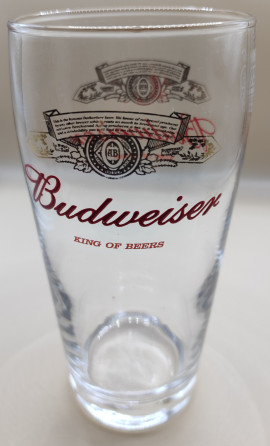 Budweiser King of Beers 2003 pint glass