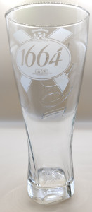 Kronenbourg 1664 2019 50CL beer glass glass