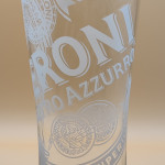 Peroni 2013 pint glass glass