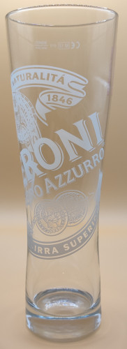 Peroni 2013 pint glass