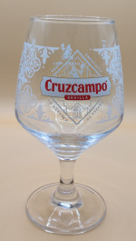 Cruzcampo 2023 Challace pint glass glass