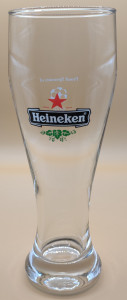 Heineken UEFA Champions League pint glass glass