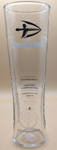 Strongbow 2015 pint glass
