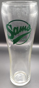 Sam's Pilsner pint glass glass