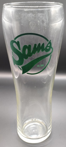 Sam's Pilsner pint glass