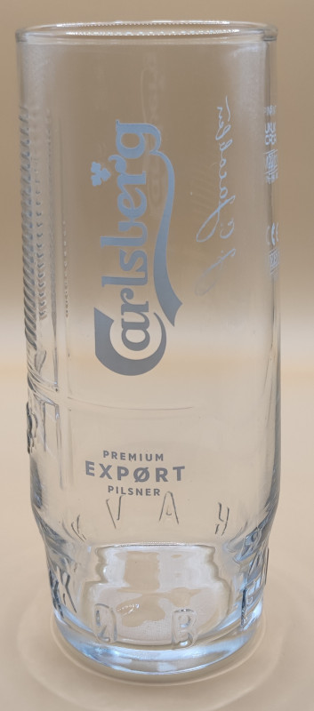 Carlsberg Export 2022 pint glass glass