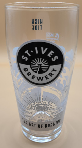 St. Ive's pint glass
