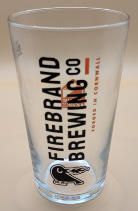 Firebrand Brewing 2023 pint glass