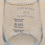 Padstow Brewing Co Mencia glass glass