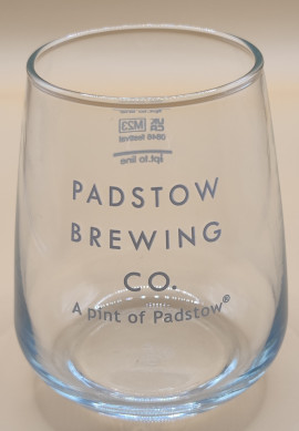 Padstow Brewing Co Mencia glass