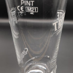 Tribute Cornish Pale Ale white pint glass glass