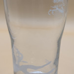 Bath Ale's pint glass glass