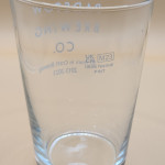 Padstow 10 years 2013-2023 pint glass glass