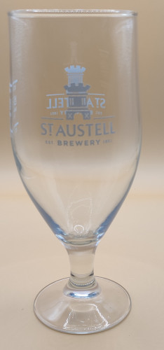 St. Austell chalice half pint glass