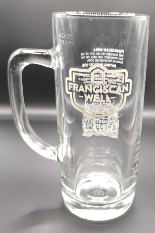 Franciscan Well 2019 tankard pint glass glass
