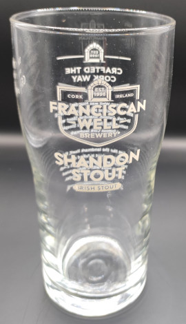 Franciscan Well Shandon Stout pint glass