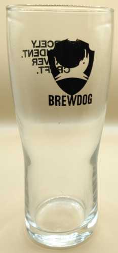 Brewdog 2018 pint glass