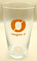 Nøgne Ø conical 40cl beer glass glass