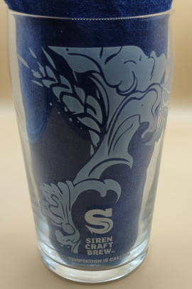 Siren 2015 pint glass