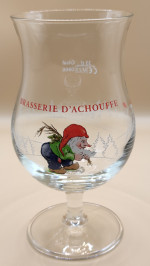 La Chouffe 2023 chalice glass glass
