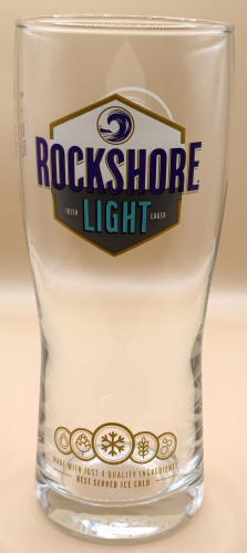 Rockshore Light 2022 pint glass