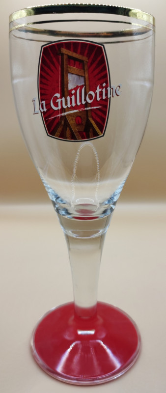 La Guillotine 2017 chalice glass glass