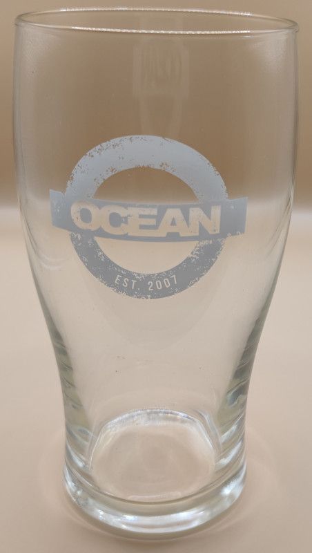 Ocean tulip glass glass