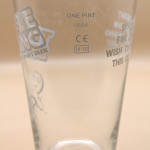 Trouble Brewing 2018 pint glass glass