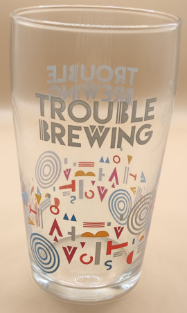 Trouble Brewing 2023 pint glass