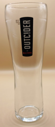 Bulmers Outcider 2017 pint glass