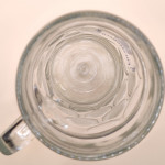 Fuerstenberg one litre tankard glass glass