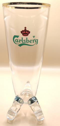 Carlsberg Horn pint glass