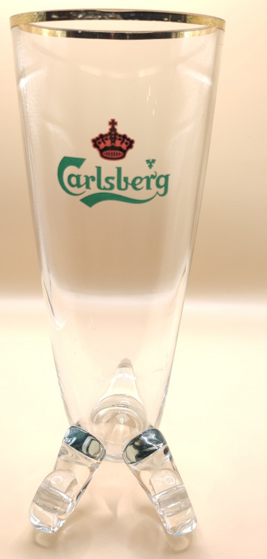 Carlsberg Horn pint glass glass