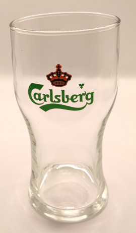Carlsberg pint glass