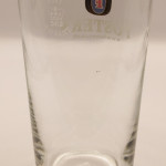 Fosters conical pint glass glass